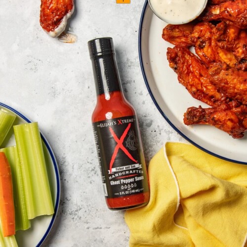 Elijah's Xtreme Hot Sauce- Ghost Pepper Sauce